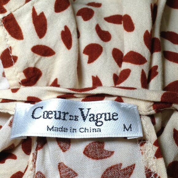 Coeur de Vague M Halter dress bohemian, beachy, versatile, cottagecore, girlhood - Picture 3 of 4